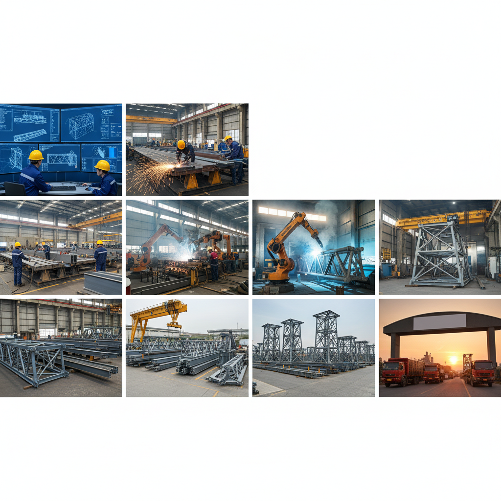 фото Этапы производства металлоконструкций на заводе: от проекта до отгрузки