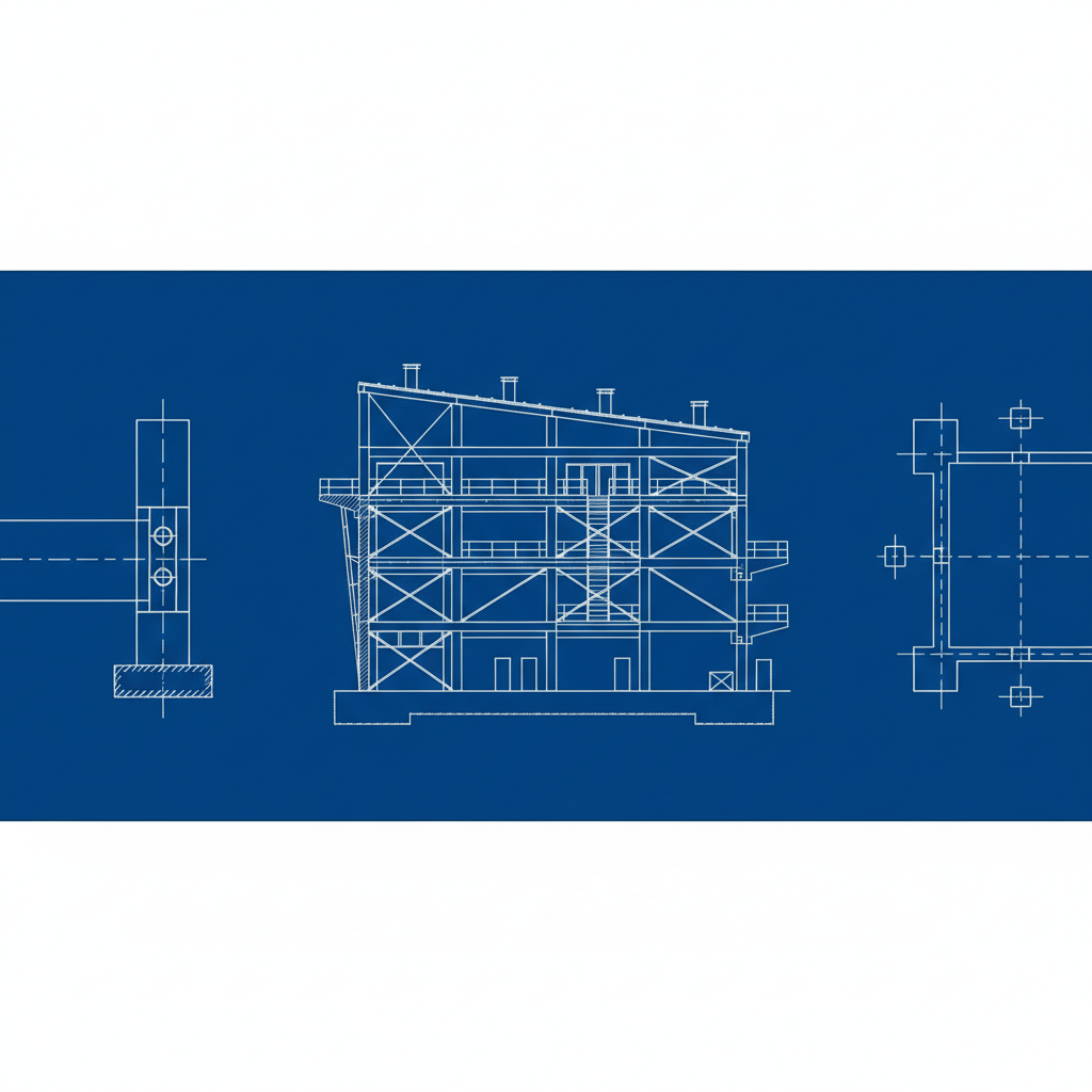 фото Чертежи металлоконструкций: правила оформления и ключевые элементы