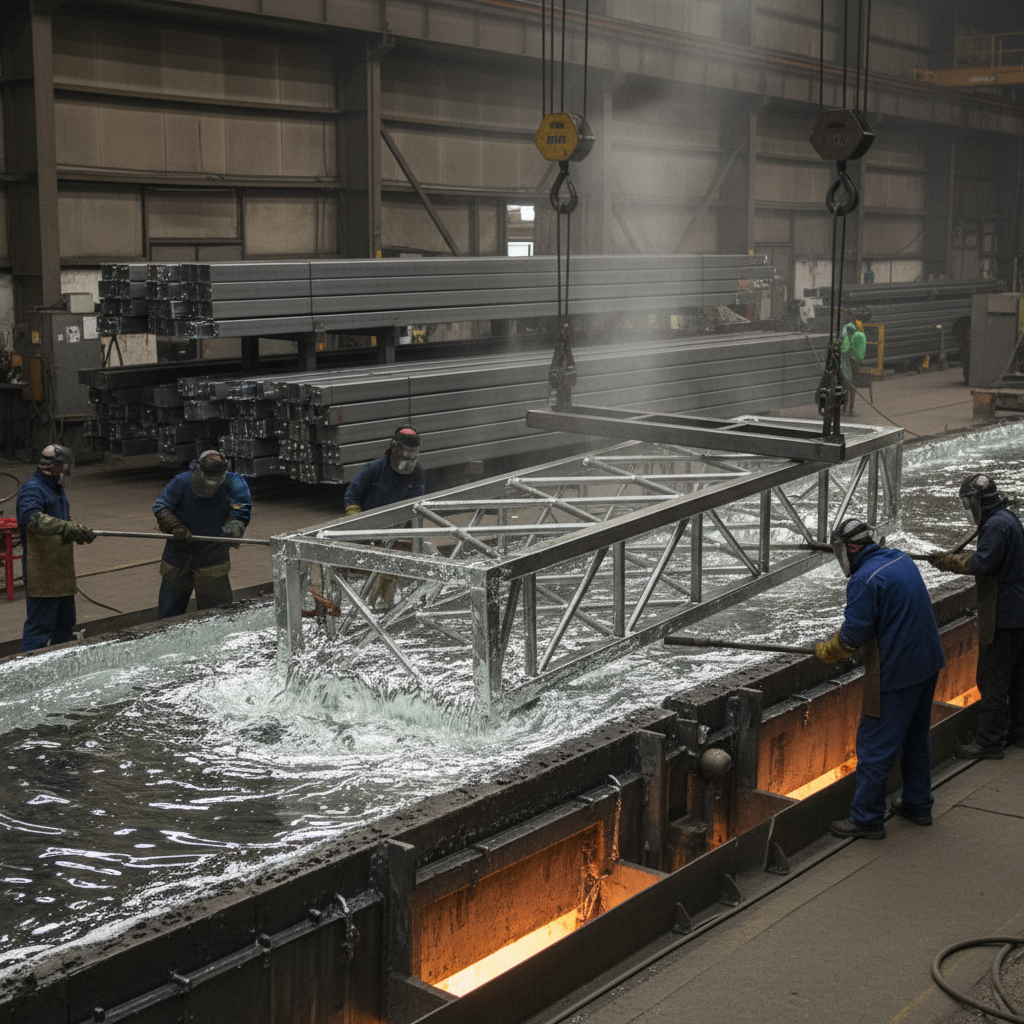 фото Горячий цинк для металлоконструкций: процесс и преимущества