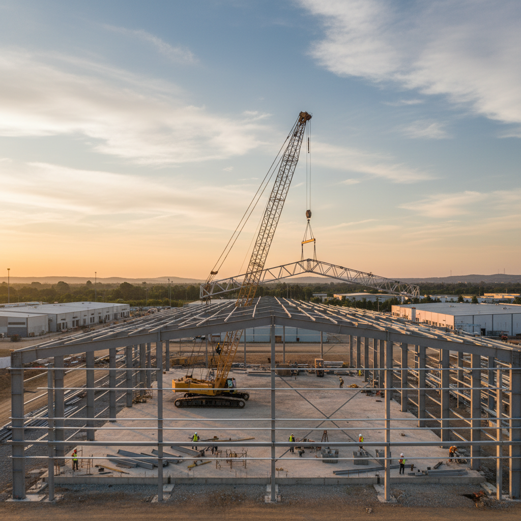 фото Металлоконструкции для складов: проекты и особенности монтажа