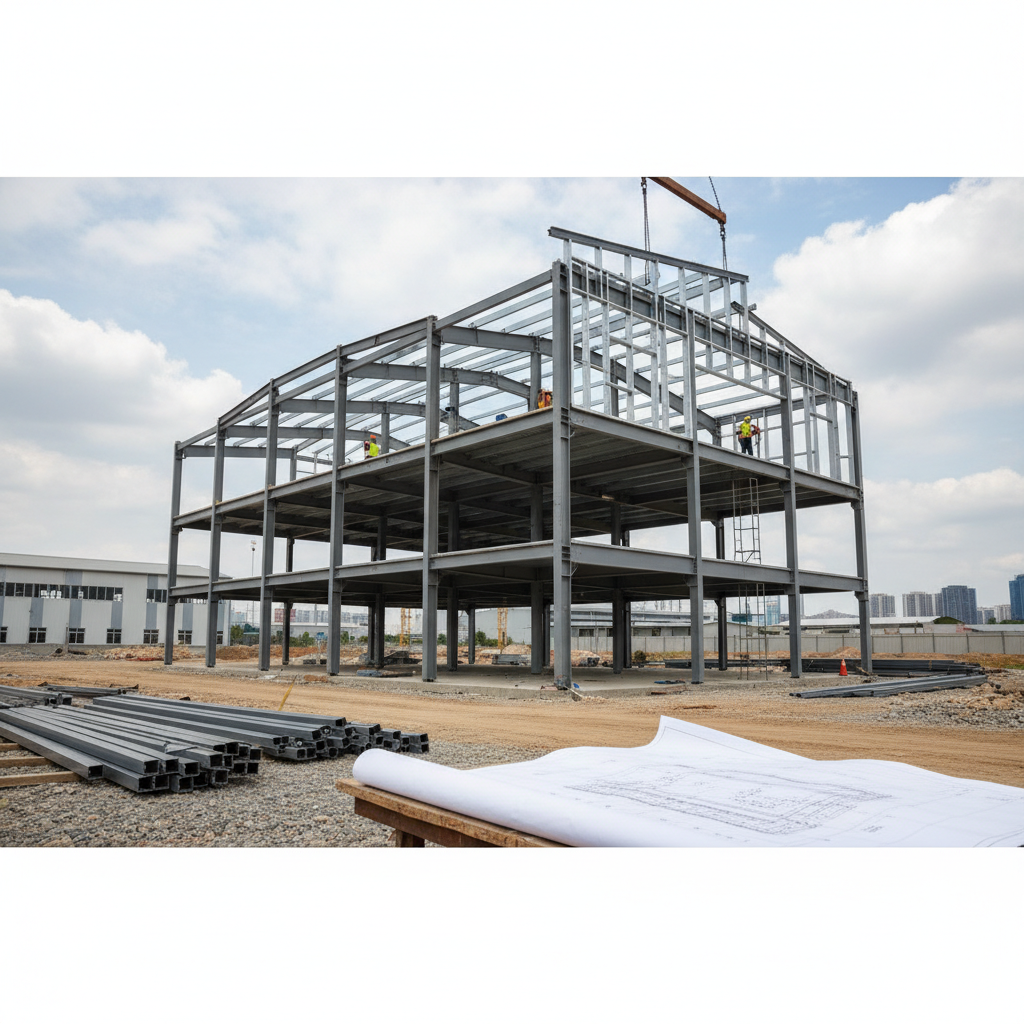 фото Быстровозводимые здания из металлоконструкций: технология и плюсы