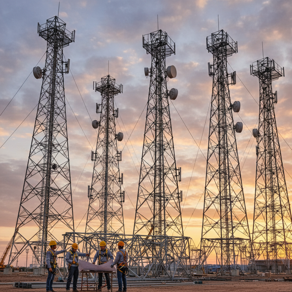 фото Вышки и мачты из металла: проектирование и безопасность