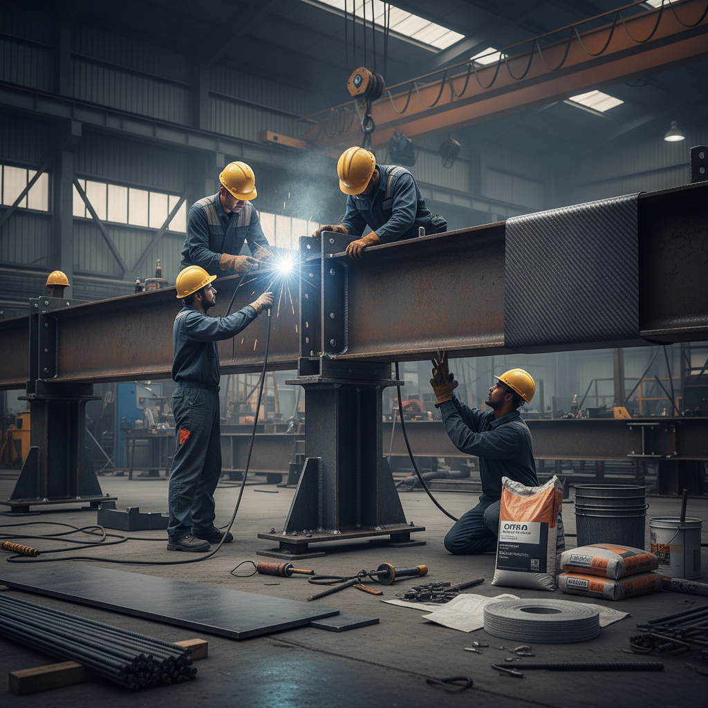 фото Усиление существующих металлоконструкций: методы и материалы