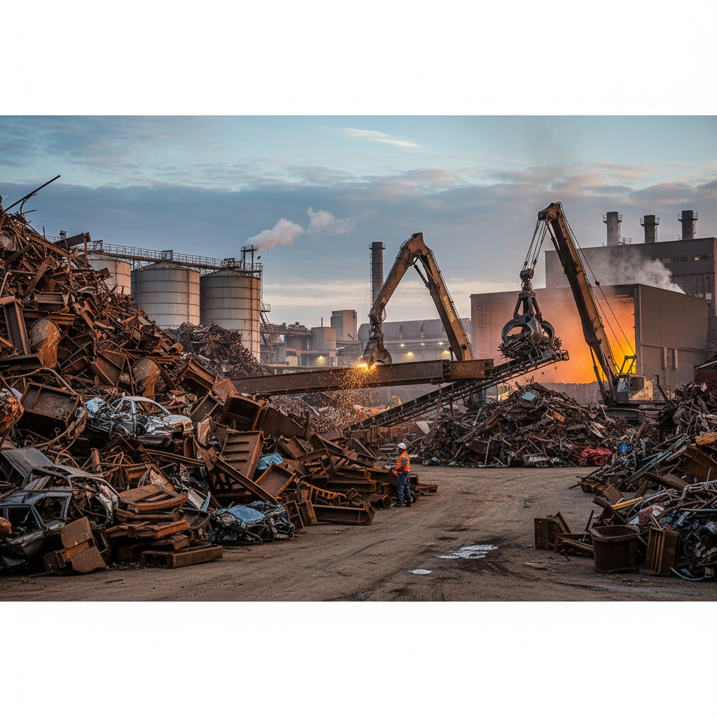 фото Переработка металлолома: утилизация старых металлоконструкций