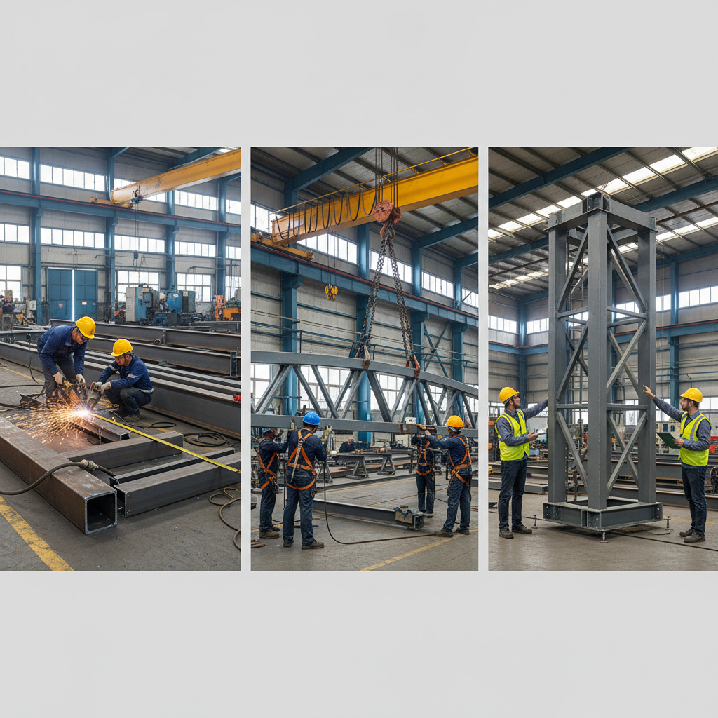фото Сборка металлоконструкций на производстве: этапы и контроль