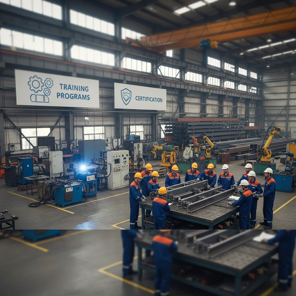фото Обучение персонала на заводе металлоконструкций: программы и сертификация