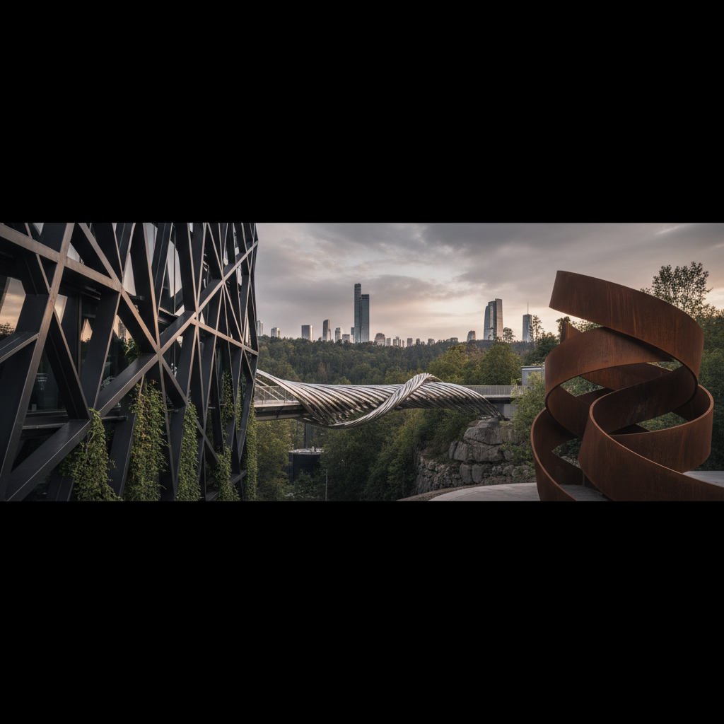 Дизайн металлических конструкций: тренды и идеи оформления | статья от Завод МК